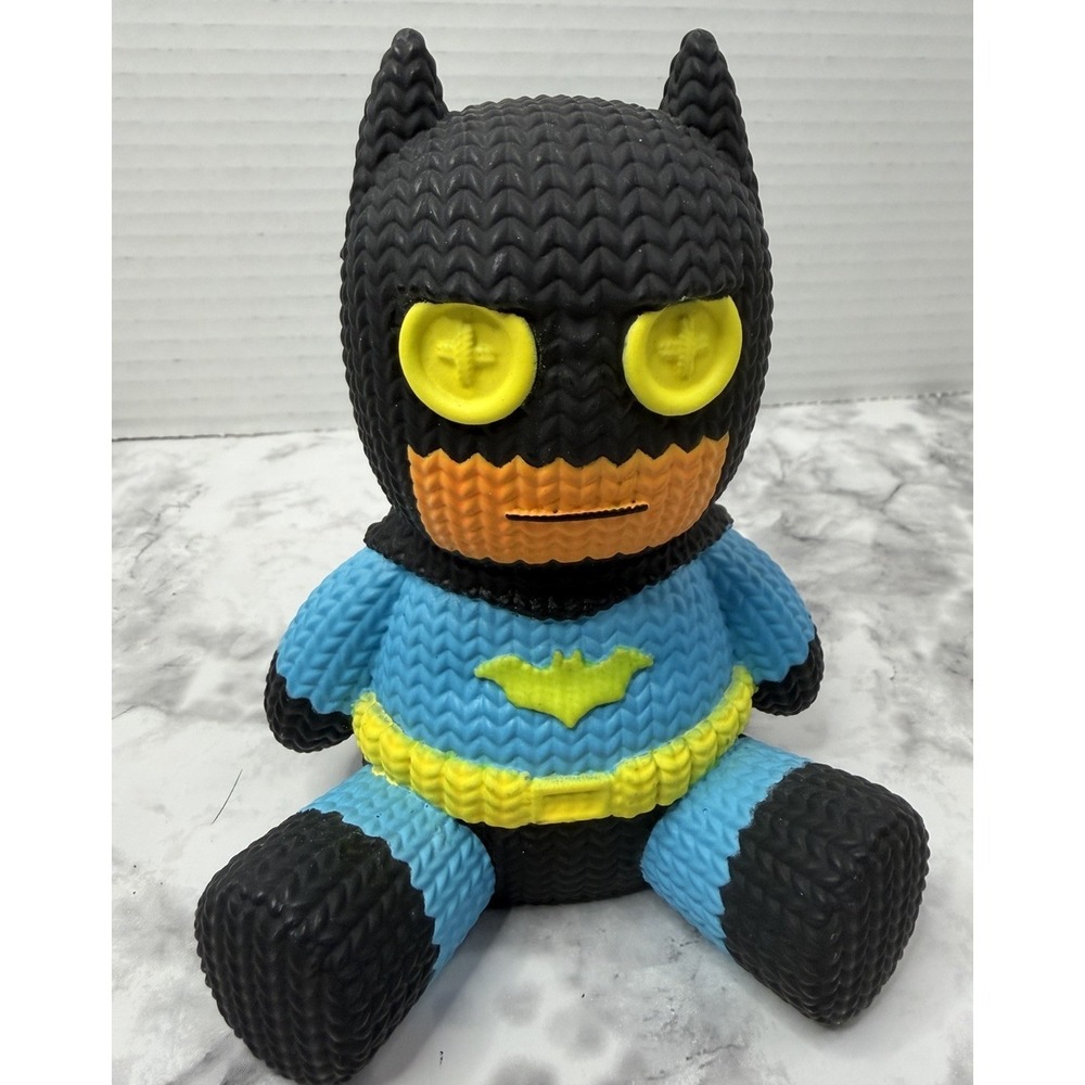 Batman Handmade by Robots Vinyl Figure - Full Size - Knit Texture DC Comics